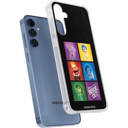 Disney Inside Out Character Portraits Galaxy A55 5G Clear Case