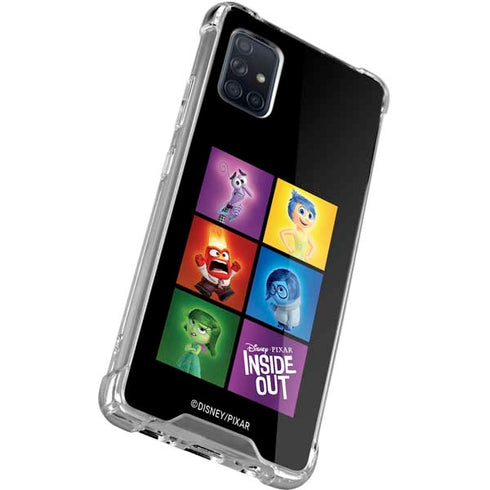 Disney Inside Out Character Portraits Galaxy A71 5G Clear Case