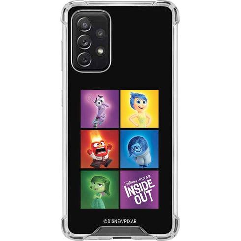 Disney Inside Out Character Portraits Galaxy A72 5G Clear Case