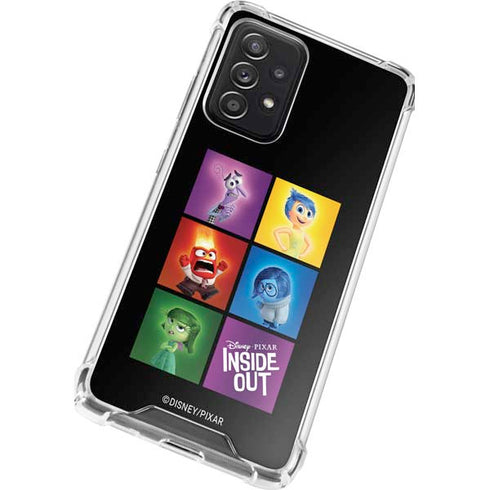 Disney Inside Out Character Portraits Galaxy A72 5G Clear Case