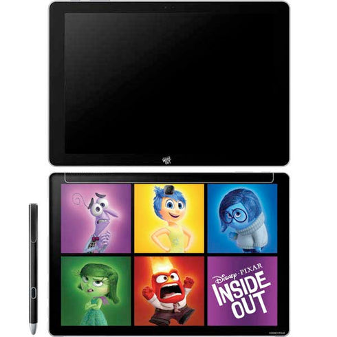 Disney Inside Out Character Portraits Galaxy Book 12in Skin