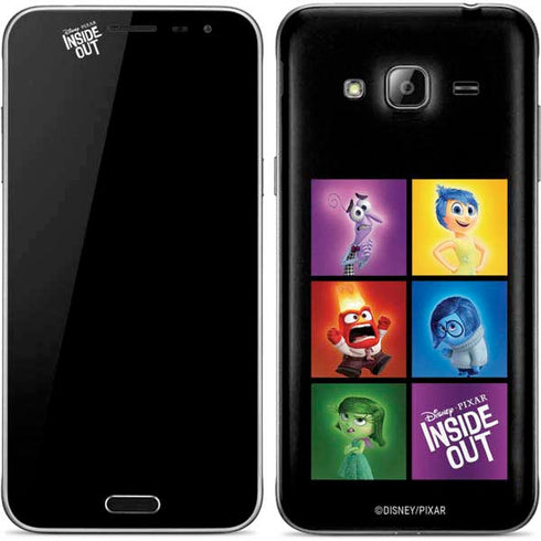 Disney Inside Out Character Portraits Galaxy J3 Skin