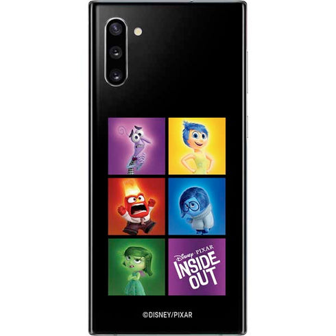 Disney Inside Out Character Portraits Galaxy Note 10 Skin