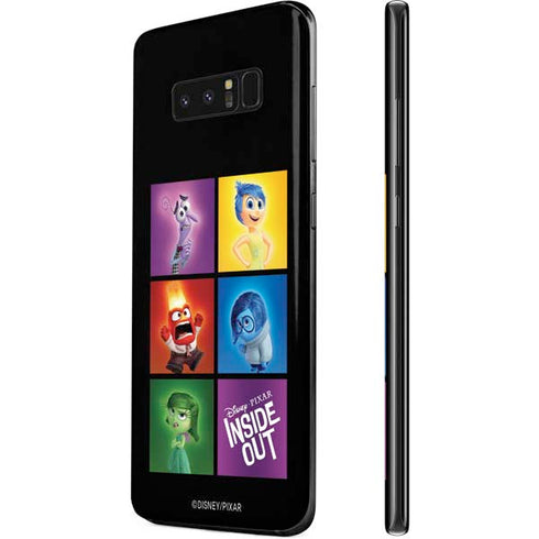 Disney Inside Out Character Portraits Galaxy Note 8 Skin