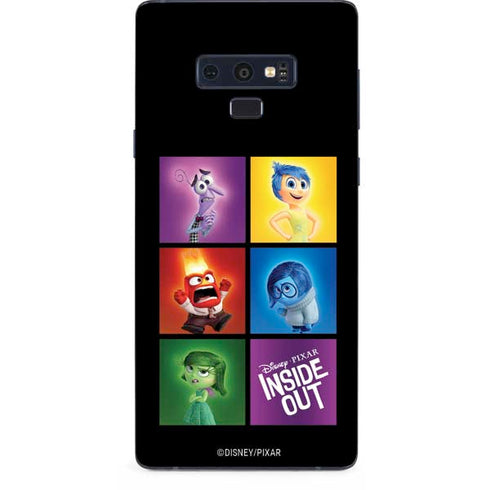 Disney Inside Out Character Portraits Galaxy Note 9 Skin
