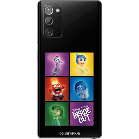 Disney Inside Out Character Portraits Galaxy Note20 5G Skin