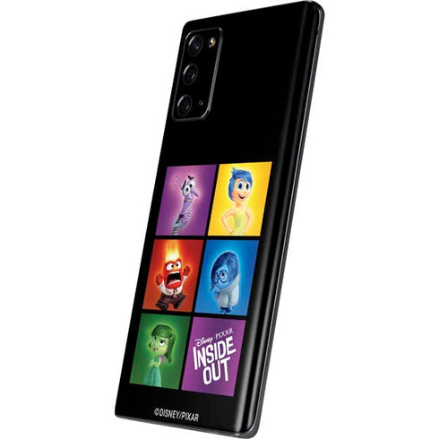 Disney Inside Out Character Portraits Galaxy Note20 5G Skin