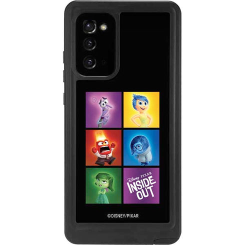 Disney Inside Out Character Portraits Galaxy Note20 5G Waterproof Case