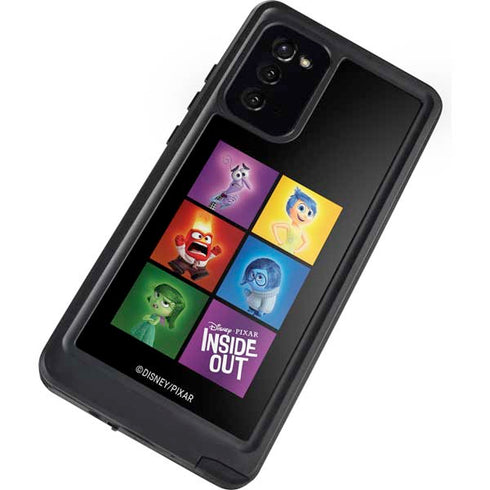 Disney Inside Out Character Portraits Galaxy Note20 5G Waterproof Case