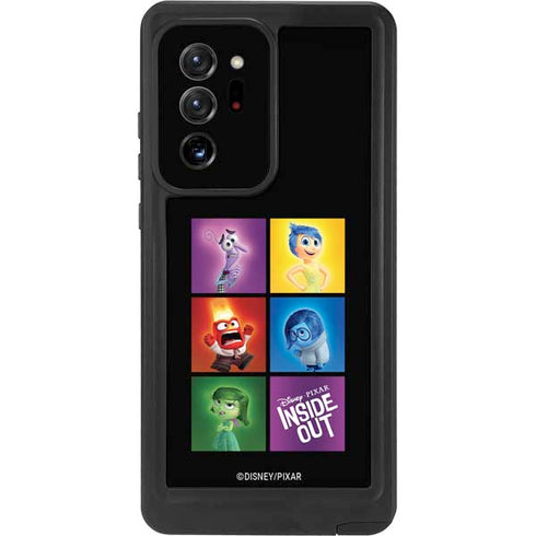 Disney Inside Out Character Portraits Galaxy Note20 Ultra 5G Waterproof Case