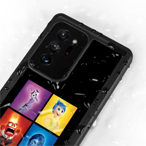 Disney Inside Out Character Portraits Galaxy Note20 Ultra 5G Waterproof Case