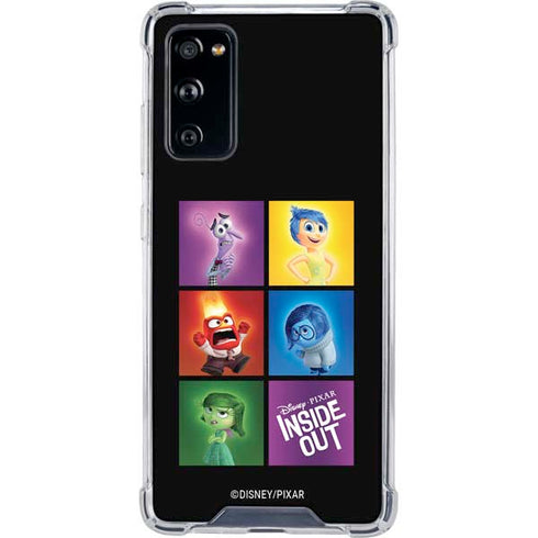 Disney Inside Out Character Portraits Galaxy S20 FE Clear Case