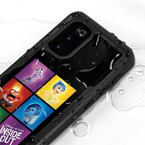 Disney Inside Out Character Portraits Galaxy S20 Waterproof Case