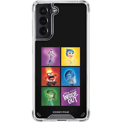 Disney Inside Out Character Portraits Galaxy S21 5G Clear Case