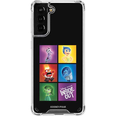 Disney Inside Out Character Portraits Galaxy S21 Plus 5G Clear Case