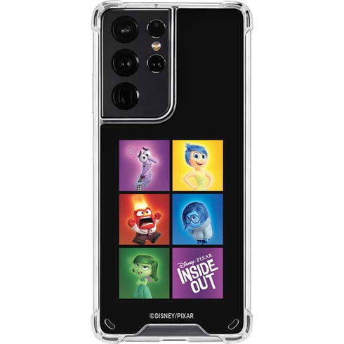 Disney Inside Out Character Portraits Galaxy S21 Ultra 5G Clear Case