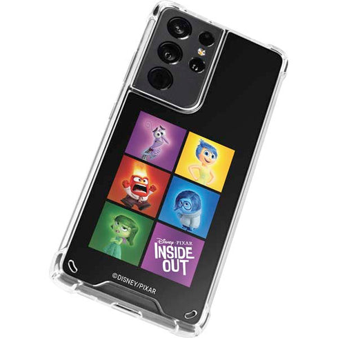 Disney Inside Out Character Portraits Galaxy S21 Ultra 5G Clear Case