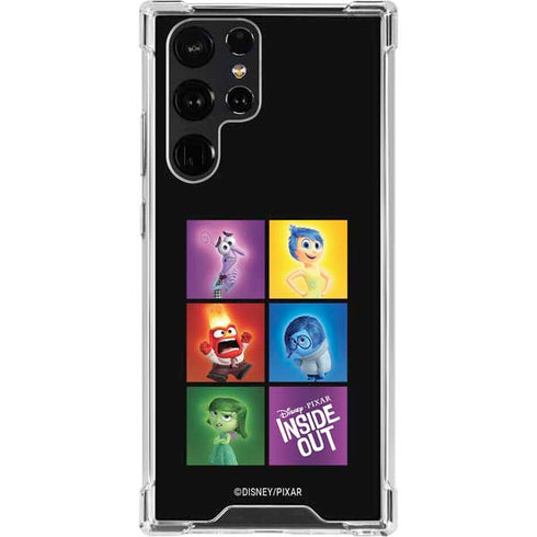 Disney Inside Out Character Portraits Galaxy S22 Ultra Clear Case