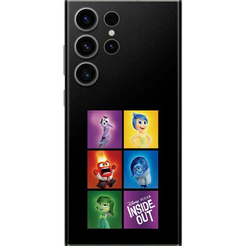 Disney Inside Out Character Portraits Galaxy S23 Ultra Skin