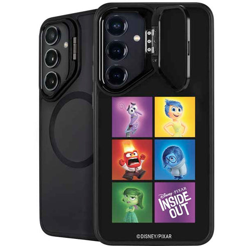 Disney Inside Out Character Portraits Galaxy S25 Kickstand Case