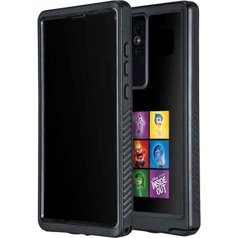 Disney Inside Out Character Portraits Galaxy S24 Ultra Waterproof Case