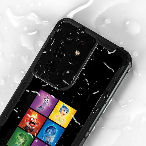 Disney Inside Out Character Portraits Galaxy S24 Ultra Waterproof Case