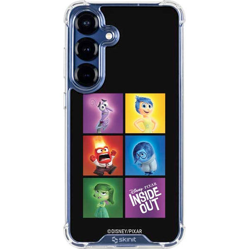 Disney Inside Out Character Portraits Galaxy S25 Clear Case