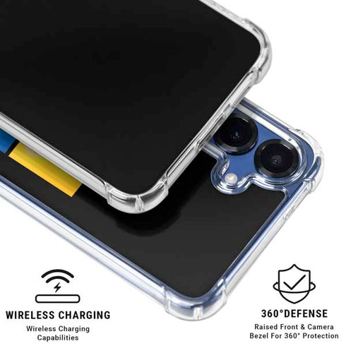 Disney Inside Out Character Portraits Galaxy S25 Clear Case