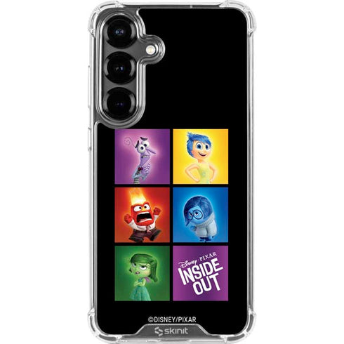 Disney Inside Out Character Portraits Galaxy S26 Plus Clear Case