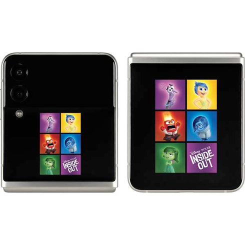 Disney Inside Out Character Portraits Galaxy Z Flip3 5G Skin