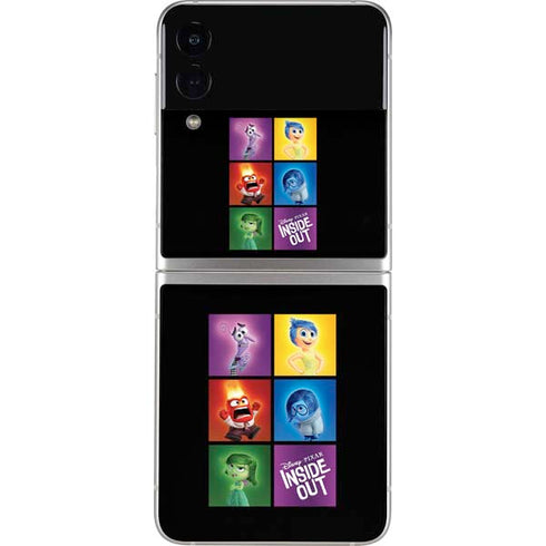 Disney Inside Out Character Portraits Galaxy Z Flip3 5G Skin