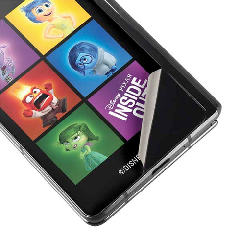 Disney Inside Out Character Portraits Galaxy Z Fold2 5G Skin