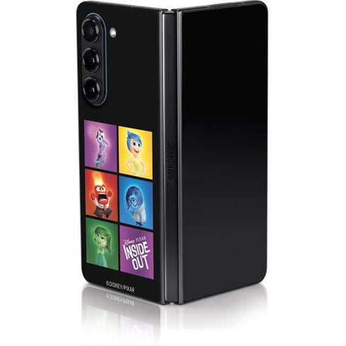 Disney Inside Out Character Portraits Galaxy Z Fold5 5G Skin