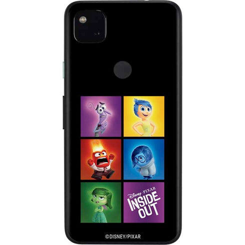 Disney Inside Out Character Portraits Google Pixel 4a Skin