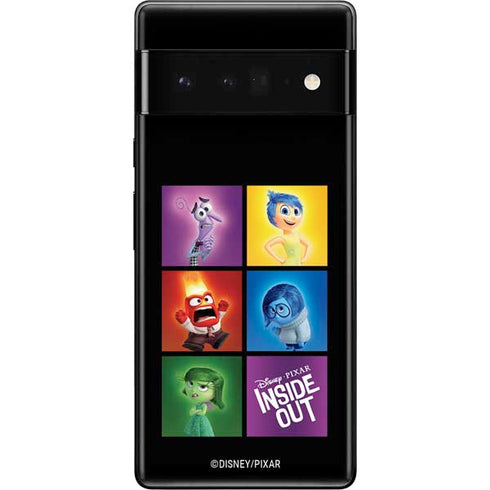 Disney Inside Out Character Portraits Google Pixel 6 Pro Skin