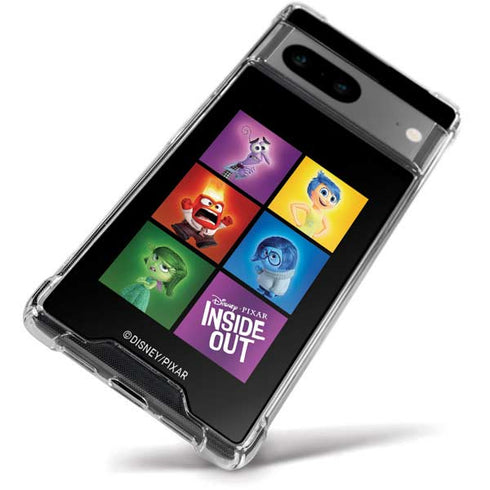 Disney Inside Out Character Portraits Google Pixel 8 Clear Case