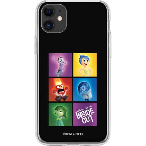 Disney Inside Out Character Portraits iPhone 11 Clear Case