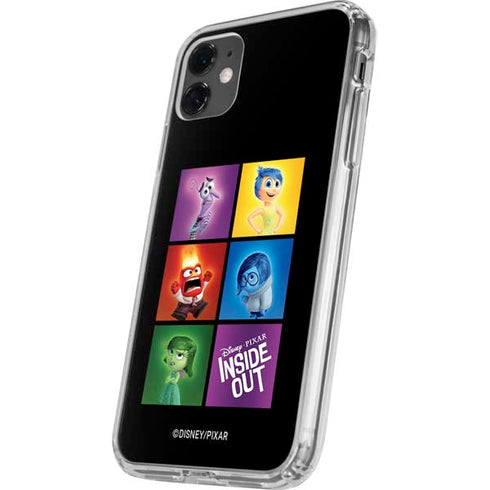 Disney Inside Out Character Portraits iPhone 11 Clear Case