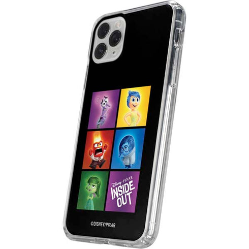 Disney Inside Out Character Portraits iPhone 11 Pro Clear Case
