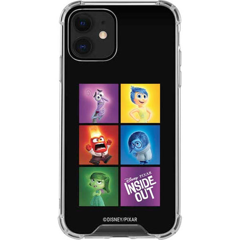 Disney Inside Out Character Portraits iPhone 12 Clear Case
