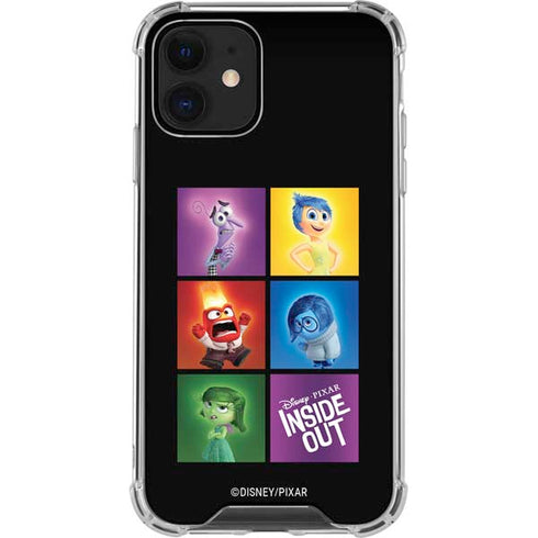 Disney Inside Out Character Portraits iPhone 12 Mini Clear Case
