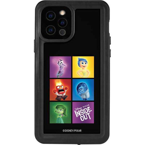 Disney Inside Out Character Portraits iPhone 12 Pro Waterproof Case