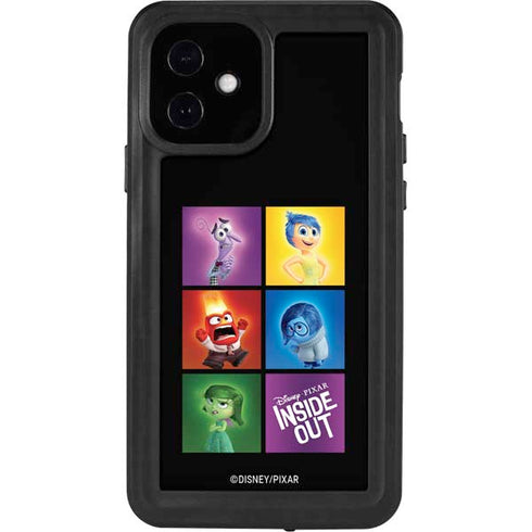 Disney Inside Out Character Portraits iPhone 12 Waterproof Case