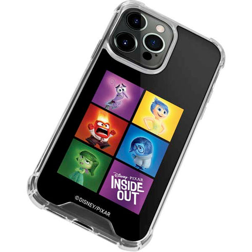 Disney Inside Out Character Portraits iPhone 14 Pro Clear Case