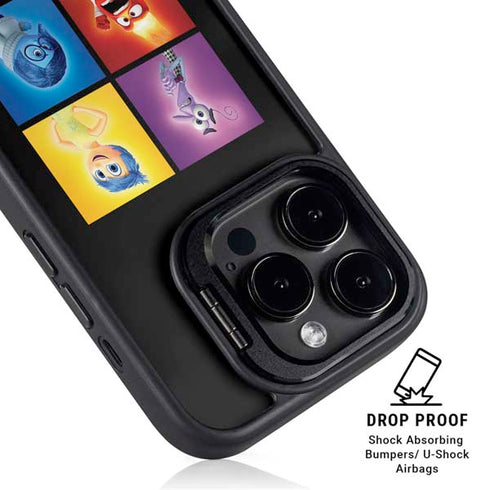 Disney Inside Out Character Portraits iPhone 14 Pro Kickstand Case