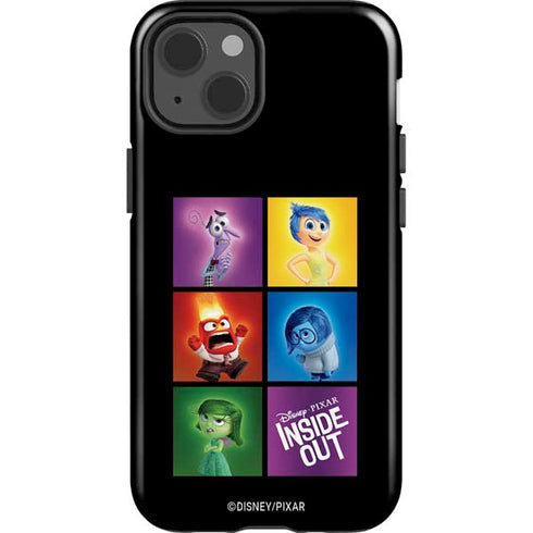 Disney Inside Out Character Portraits iPhone 15 Plus Impact Case