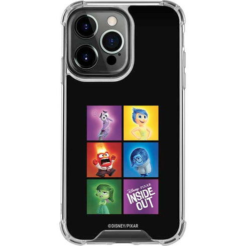 Disney Inside Out Character Portraits iPhone 15 Pro Clear Case