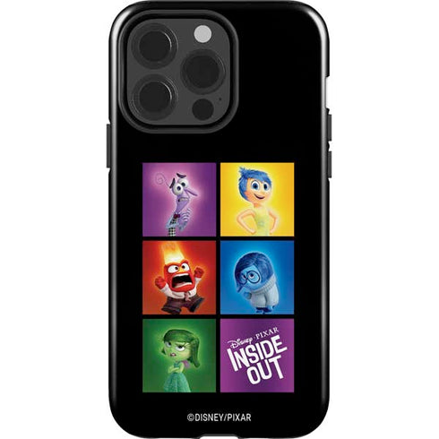 Disney Inside Out Character Portraits iPhone 15 Pro Impact Case