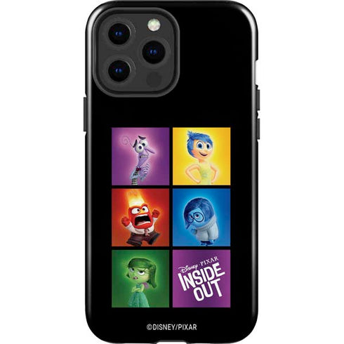 Disney Inside Out Character Portraits iPhone 15 Pro Max Impact Case