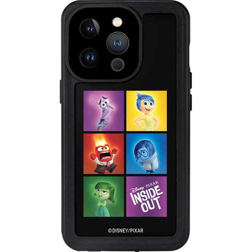 Disney Inside Out Character Portraits iPhone 15 Pro Waterproof Case